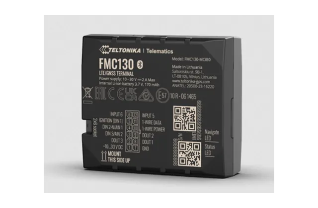 Επίσημη εικόνα προϊόντος Teltonika FMC130 για οδηγό εγκατάστασης